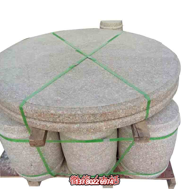 花崗巖簡(jiǎn)易石桌，下棋納涼圓桌