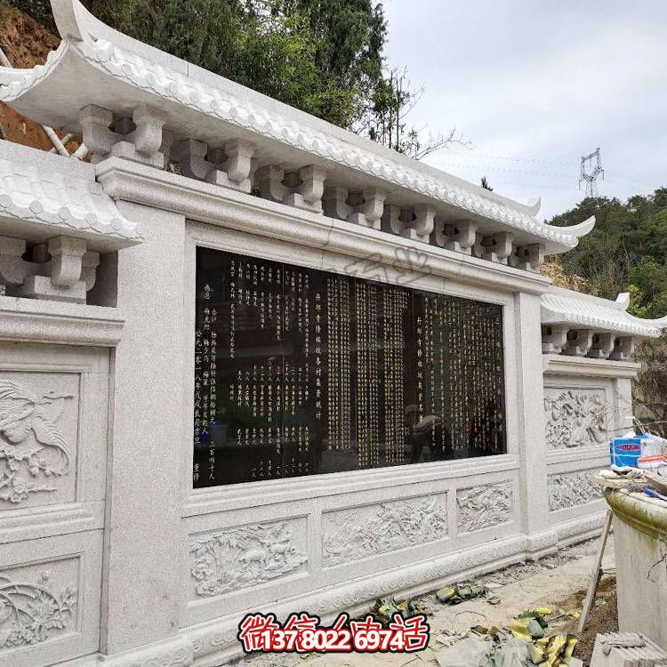 綿延千里，浮雕影壁雕塑點(diǎn)綴庭院廣場