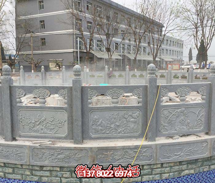 精美青石圍欄景觀噴泉，讓你的小區更加美麗