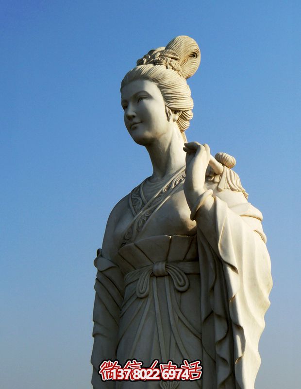 花神傳說(shuō)——古代美女龐蘇漢雕像