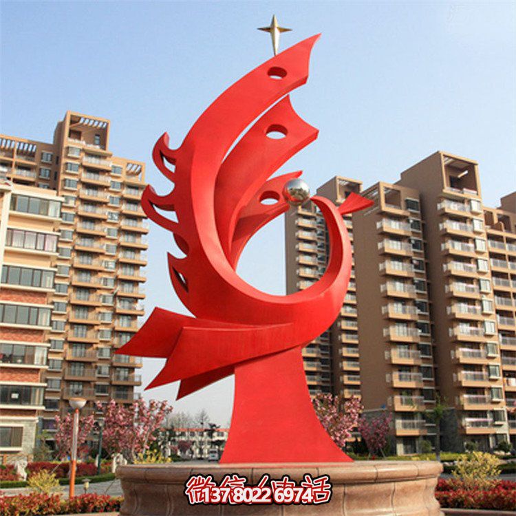 不銹鋼景觀標志，美化別墅小區